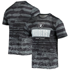 Las Vegas Raiders New Era Combine Authentic Sweep T-Shirt - Black - NFL
