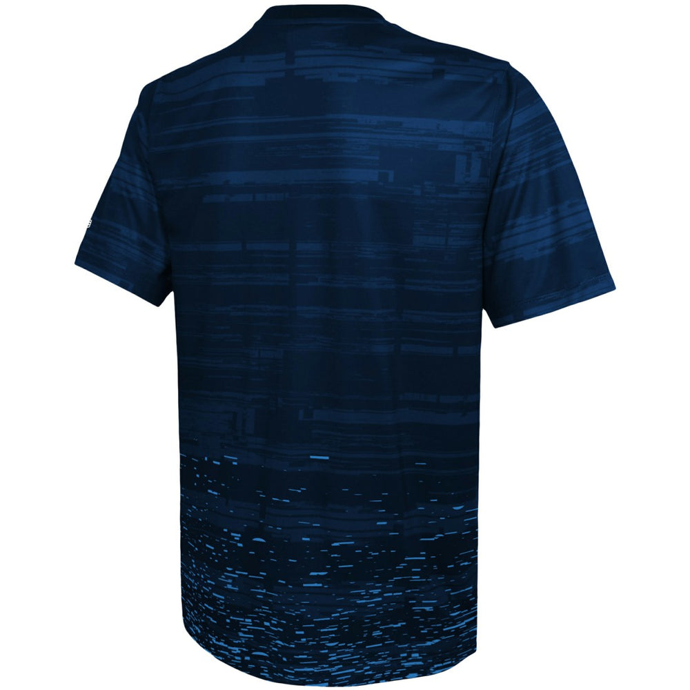 Tennessee Titans New Era Combine Authentic Sweep T-Shirt - Navy - NFL