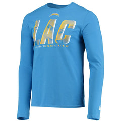 Los Angeles Chargers New Era Combine Authentic Static Abbreviation Long Sleeve T-Shirt - Powder Blue - NFL
