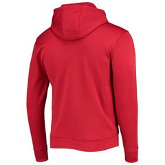 Arizona Cardinals New Era Combine Authentic Hard Hash Pullover Hoodie - Cardinal - NFL