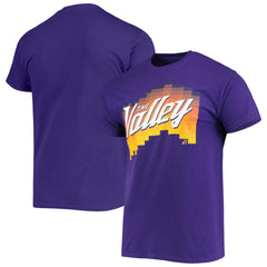 Phoenix Suns Junk Food The Valley Pixel T-Shirt Purple