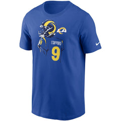 Matthew Stafford Los Angeles Rams Player Graphic T-Shirt - Royal - Nike