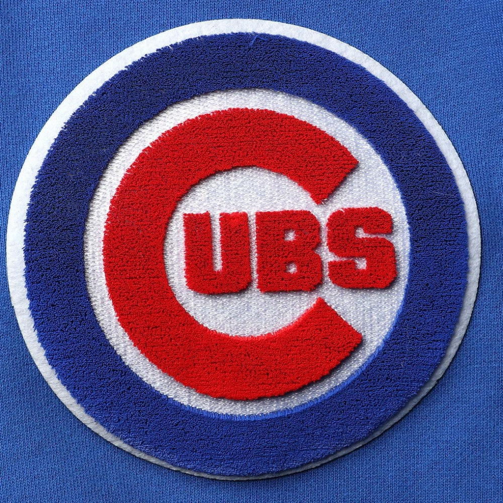 Chicago Cubs Pro Standard Stacked Logo Pullover Sweatshirt Discount