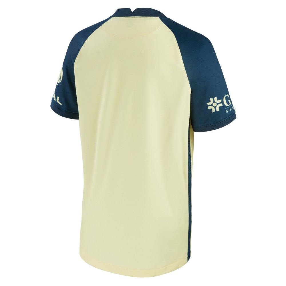 Nike - Club America Youth 2021/22 Home Breathe Stadium Replica Jersey - Yellow