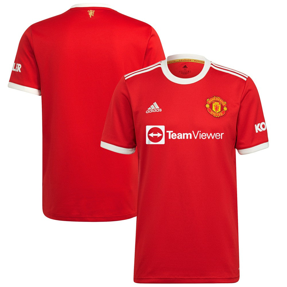 Adidas - Manchester United 2021/22 Home Replica Jersey - Red