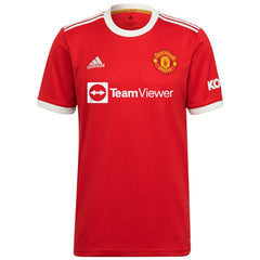 Adidas - Manchester United 2021/22 Home Replica Jersey - Red