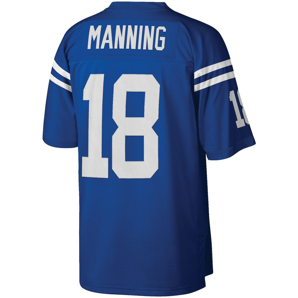 Peyton Manning Indianapolis Colts Big & Tall 1998 Retired Player Replica Jersey - Royal - Mitchell & Ness