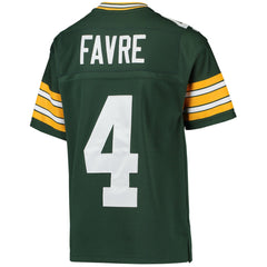 Brett Favre Green Bay Packers Youth 1996 Retired Player Legacy Jersey - Green - Mitchell & Ness