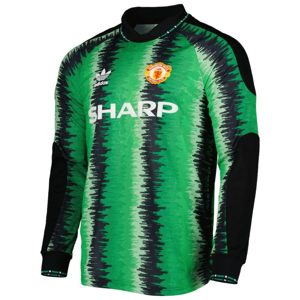Adidas - Manchester United Originals 90 Goalkeeper Replica Jersey - Green