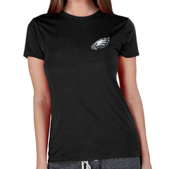 Philadelphia Eagles Concepts Sport Women's Marathon Knit Lounge Top - Black - NFL