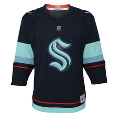 Seattle Kraken Youth Home Replica Jersey - Navy | NHL Lifestyle
