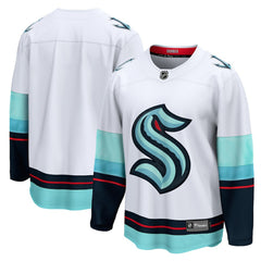 Seattle Kraken Fanatics Away Breakaway Jersey - White | Fanatics on sale