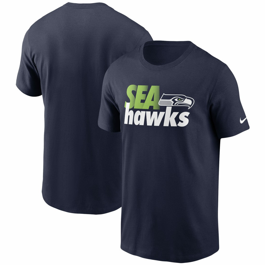 Seattle Seahawks Hometown Collection Team T-Shirt - College Navy - Nike