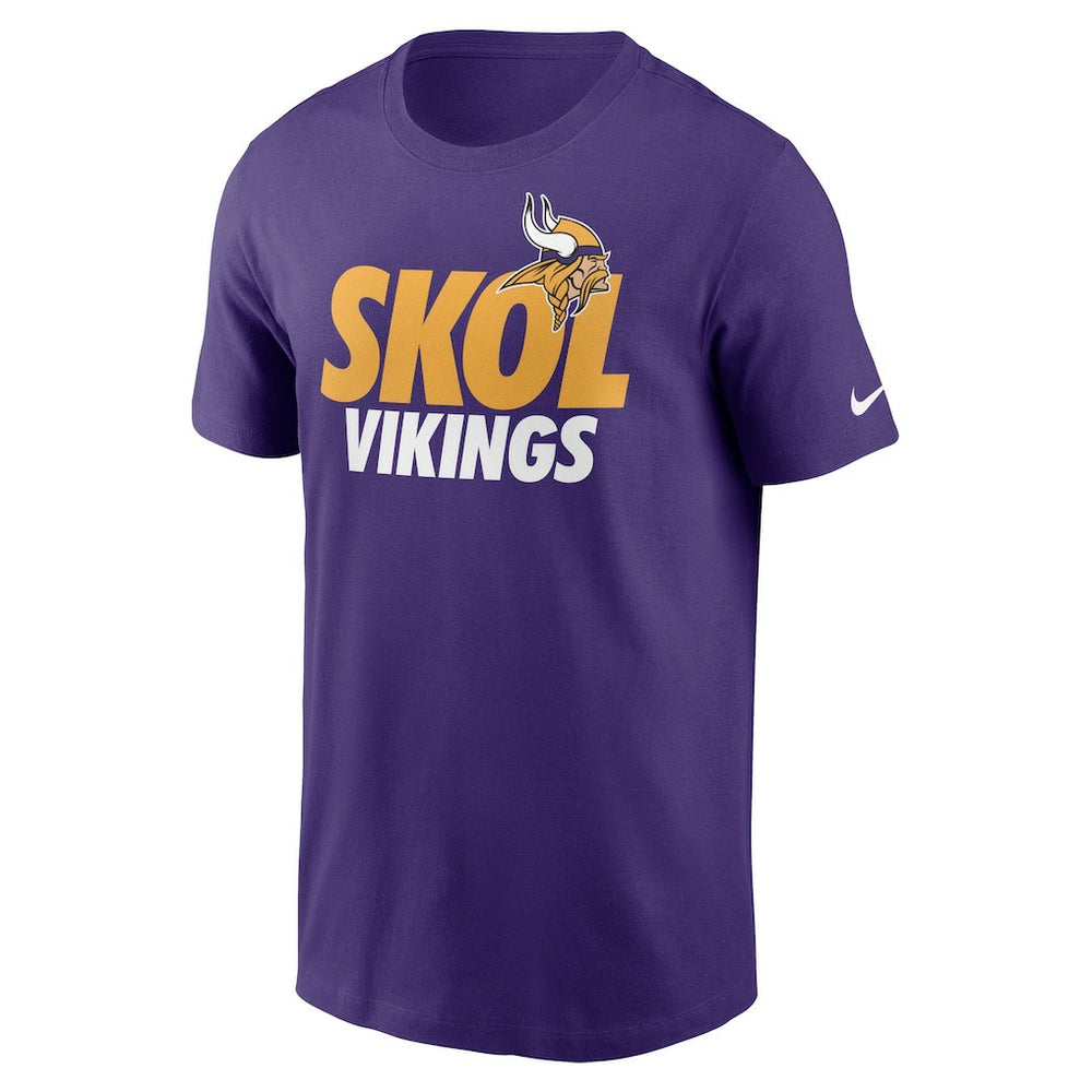Minnesota Vikings Hometown Collection Skol T-Shirt - Purple - Nike