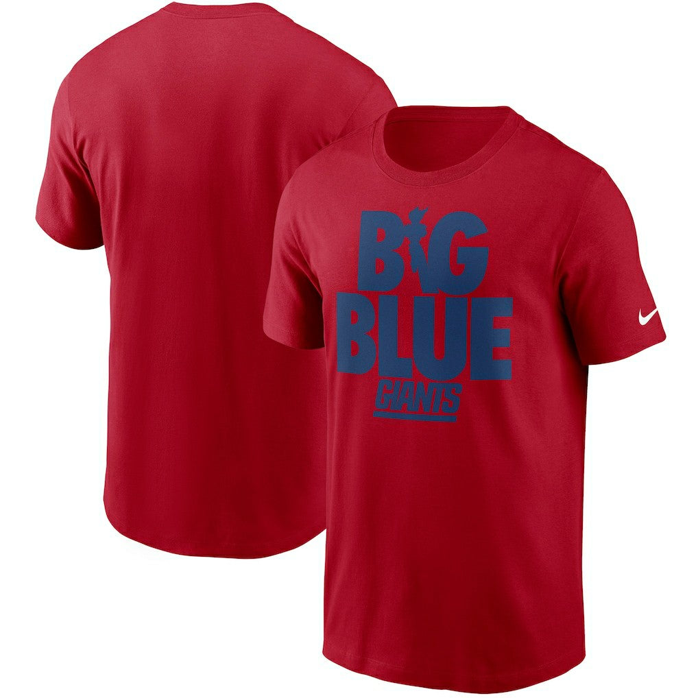 New York Giants Hometown Collection Big Blue T-Shirt - Red - Nike