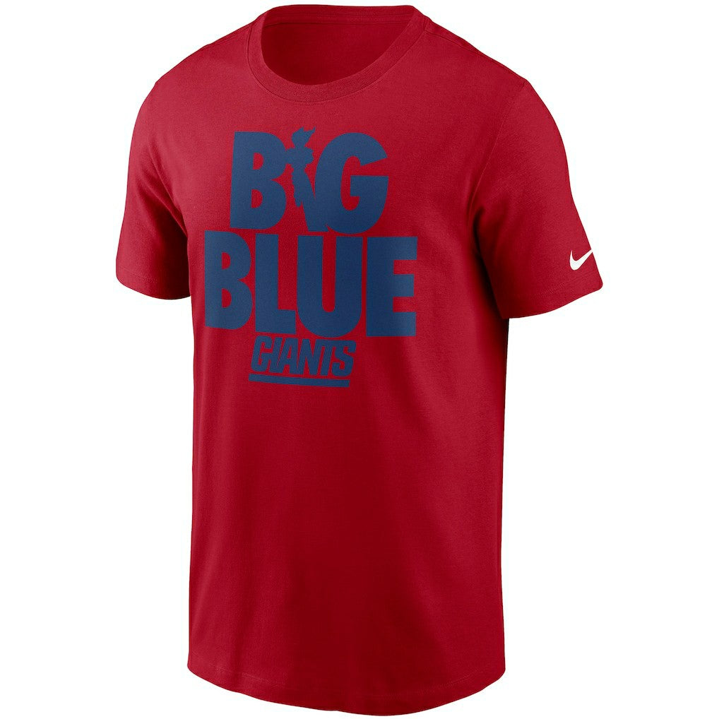 New York Giants Hometown Collection Big Blue T-Shirt - Red - Nike