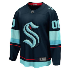 Seattle Kraken Fanatics Home Breakaway Custom Jersey - Deep Sea Blue | Fanatics online