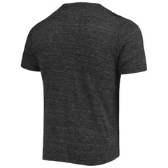 Las Vegas Raiders New Era Helmet Logo Tri-Blend T-Shirt - Black - NFL