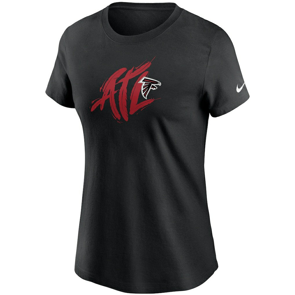 Atlanta Falcons Women's Hometown Collection T-Shirt - Black - Nike