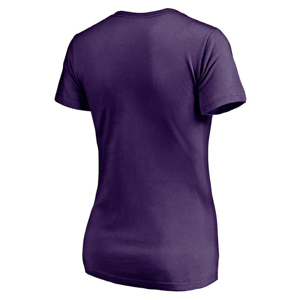 Baltimore Ravens Women's Hometown Collection Wildcat V-Neck T-Shirt - Purple - Fanatics
