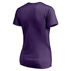 Baltimore Ravens Women's Hometown Collection Wildcat V-Neck T-Shirt - Purple - Fanatics