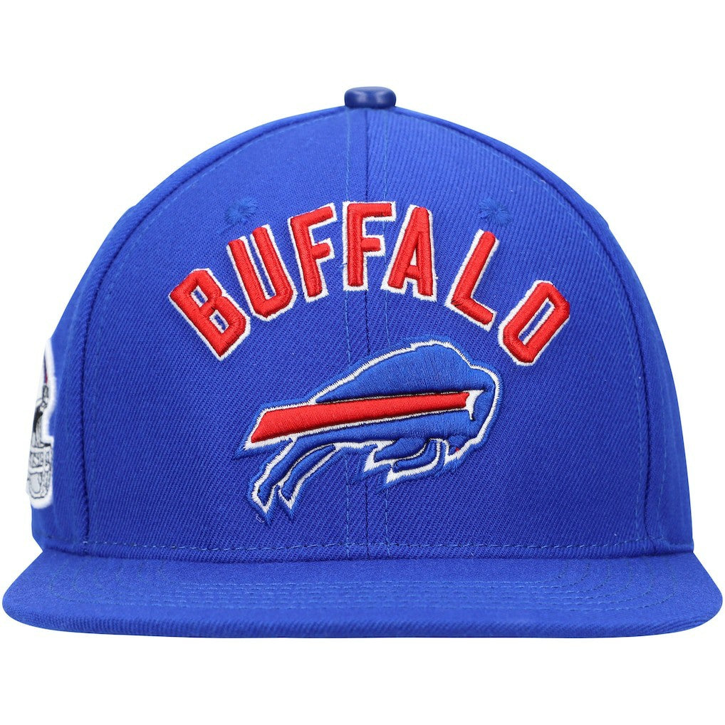 Buffalo Bills Pro Standard Stacked Snapback Hat - Royal - NFL