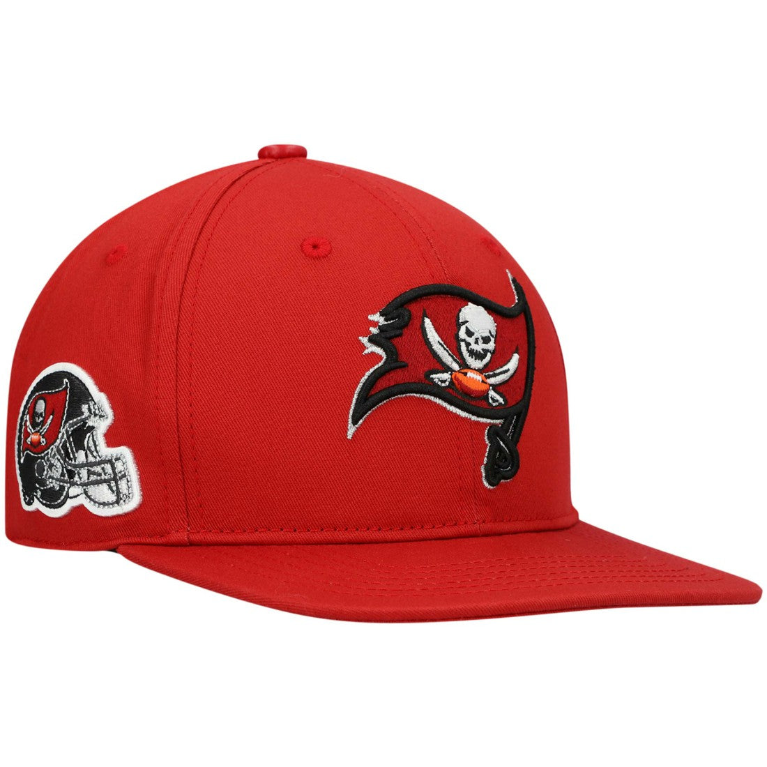 Tampa Bay Buccaneers Pro Standard Logo II Snapback Hat - Red - NFL