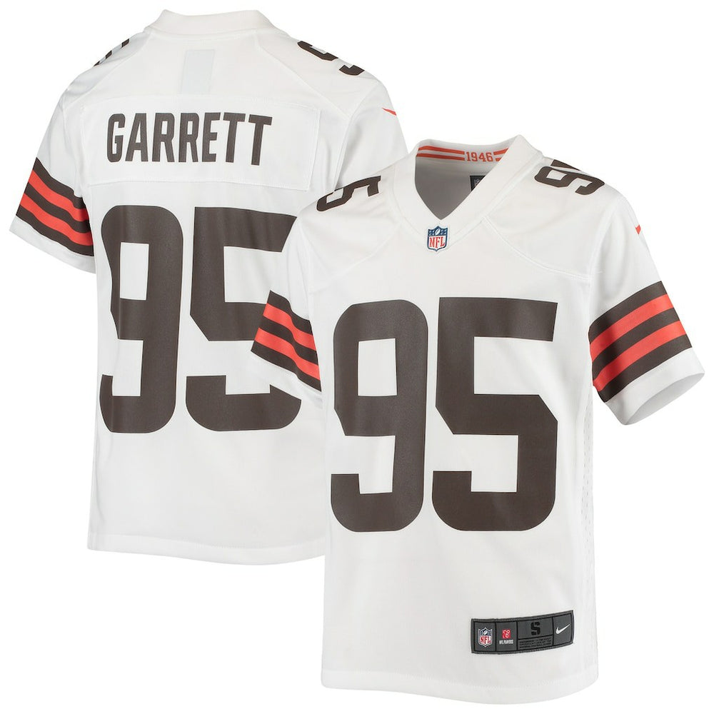 Myles Garrett Cleveland Browns Youth Game Jersey - White - Nike