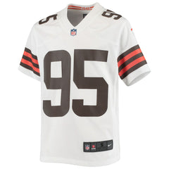 Myles Garrett Cleveland Browns Youth Game Jersey - White - Nike