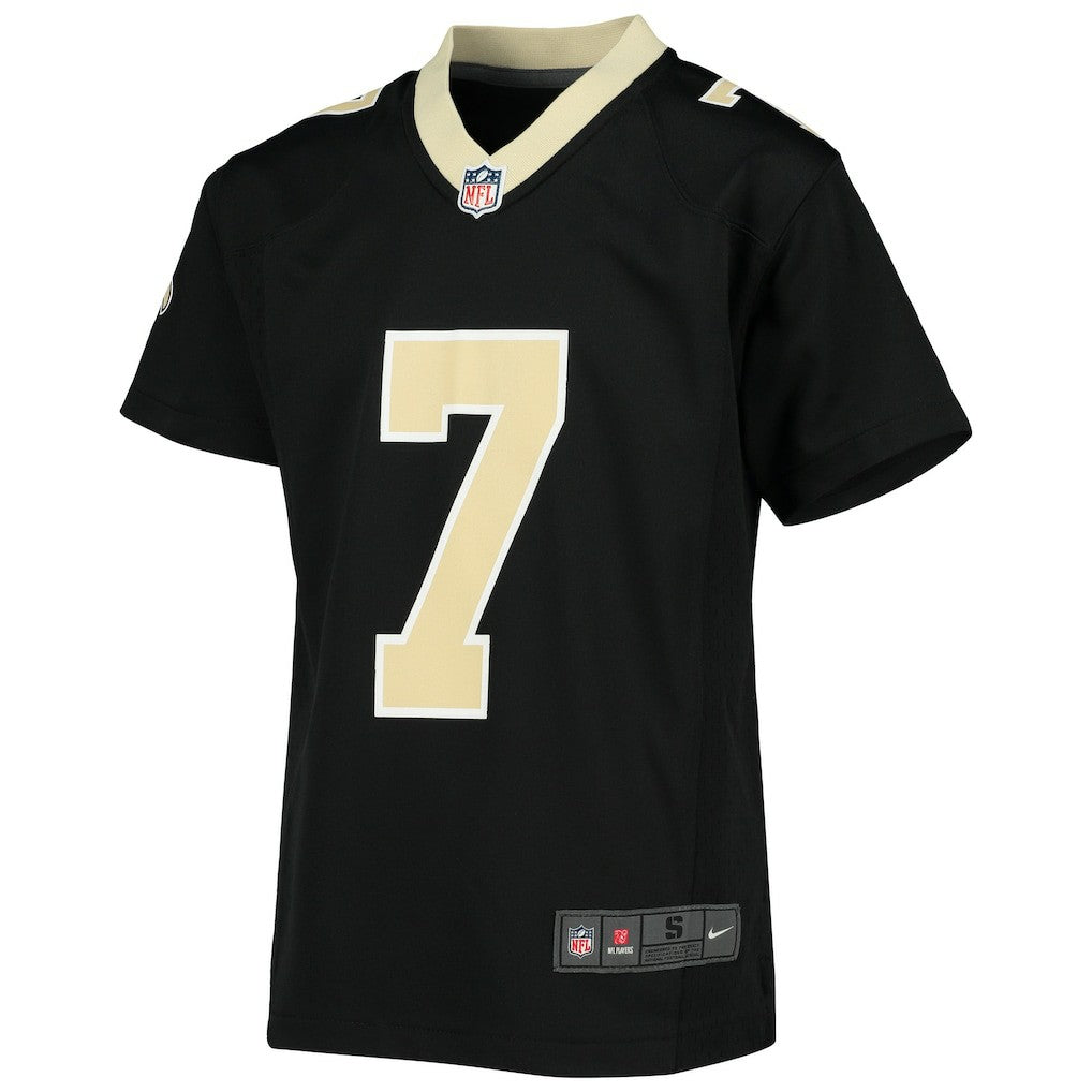 Taysom Hill New Orleans Saints Youth Game Jersey - Black - Nike