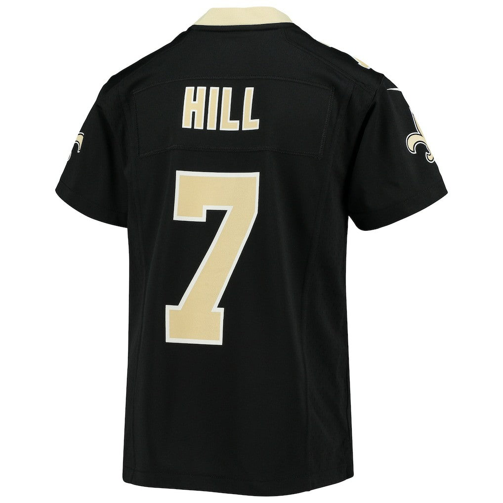 Taysom Hill New Orleans Saints Youth Game Jersey - Black - Nike