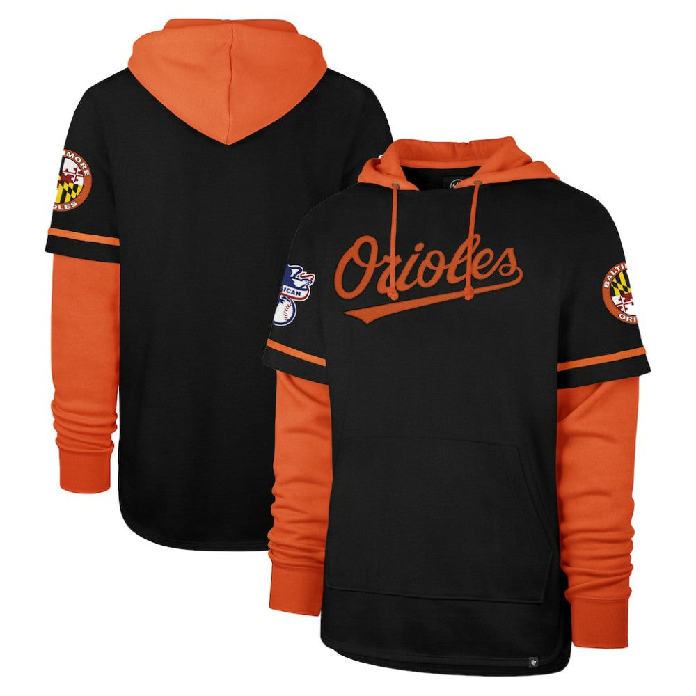 Baltimore Orioles '47 Trifecta Shortstop Pullover Hoodie Online