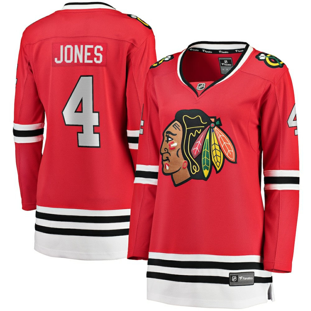 Seth Jones Chicago Blackhawks Fanatics Women's Home Breakaway Player Jersey - Red | Fanatics online