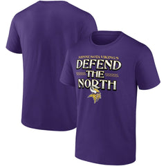 Minnesota Vikings Hometown Collection 1st Down T-Shirt - Purple - Fanatics