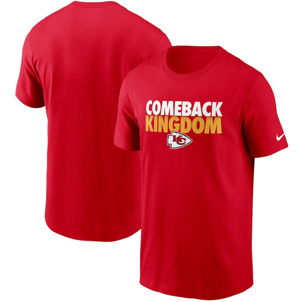 Kansas City Chiefs Hometown Collection Comeback T-Shirt - Red - Nike