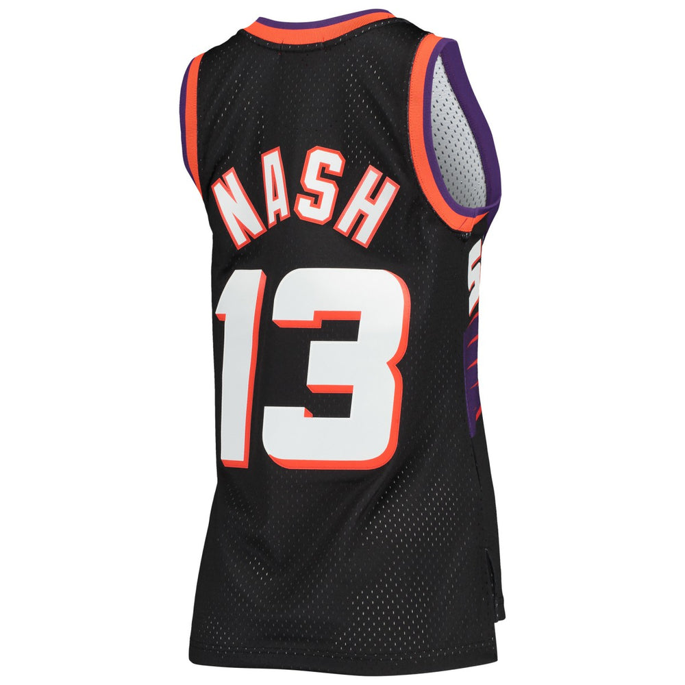Mitchell & Ness Steve Nash Phoenix Suns Women's Hardwood Classics Swingman Jersey Black