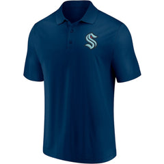 Seattle Kraken Fanatics Winning Streak Polo - Deep Sea Blue | Fanatics discount