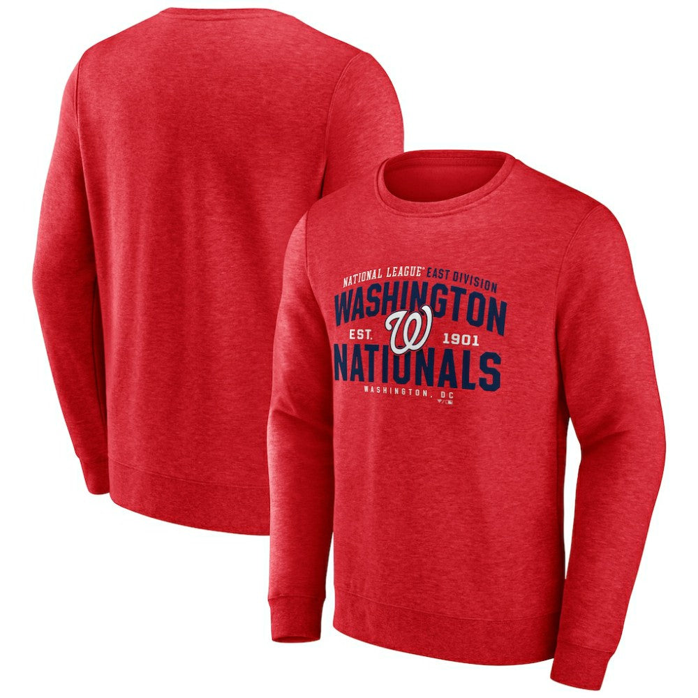 Washington Nationals Fanatics Classic Move Pullover Sweatshirt Discount