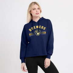 Milwaukee Brewers Fanatics Women's Perfect Play Raglan Pullover Hoodie Online