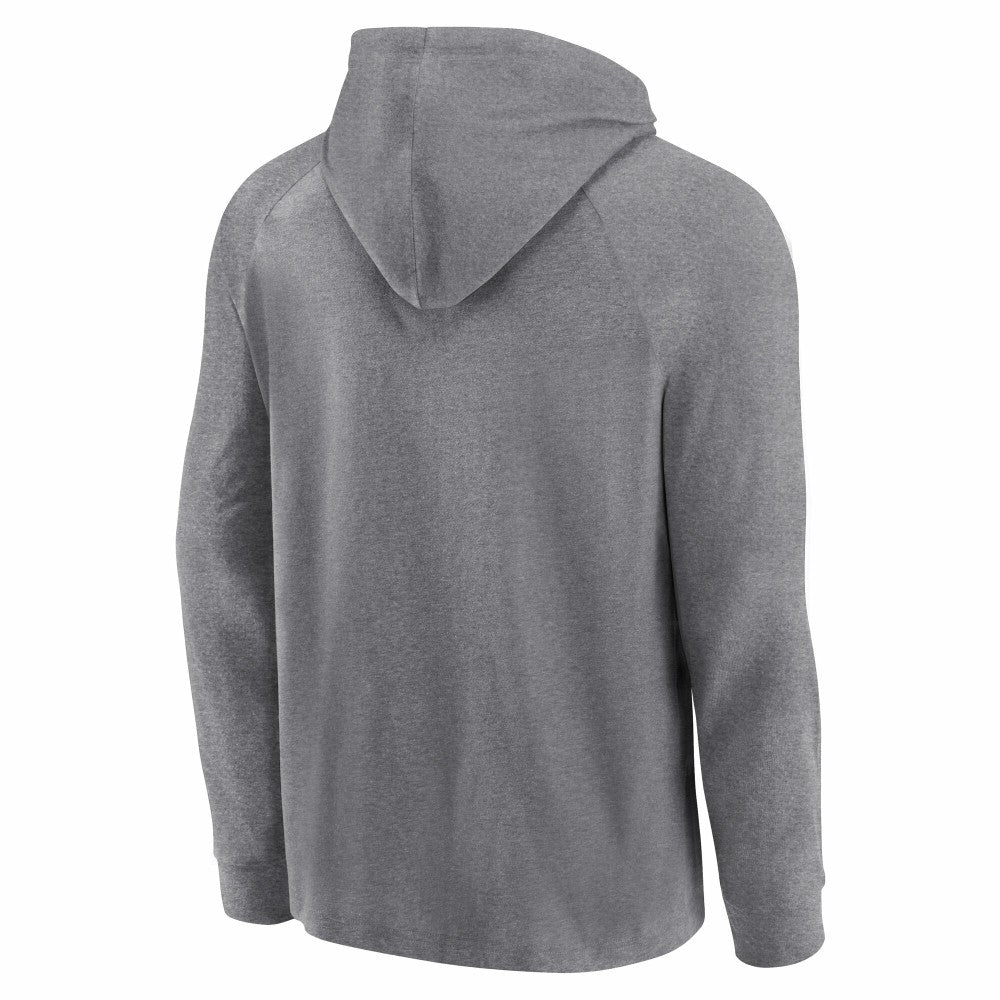 Miami Marlins Fanatics No Time Off Raglan Pullover Hoodie for sale