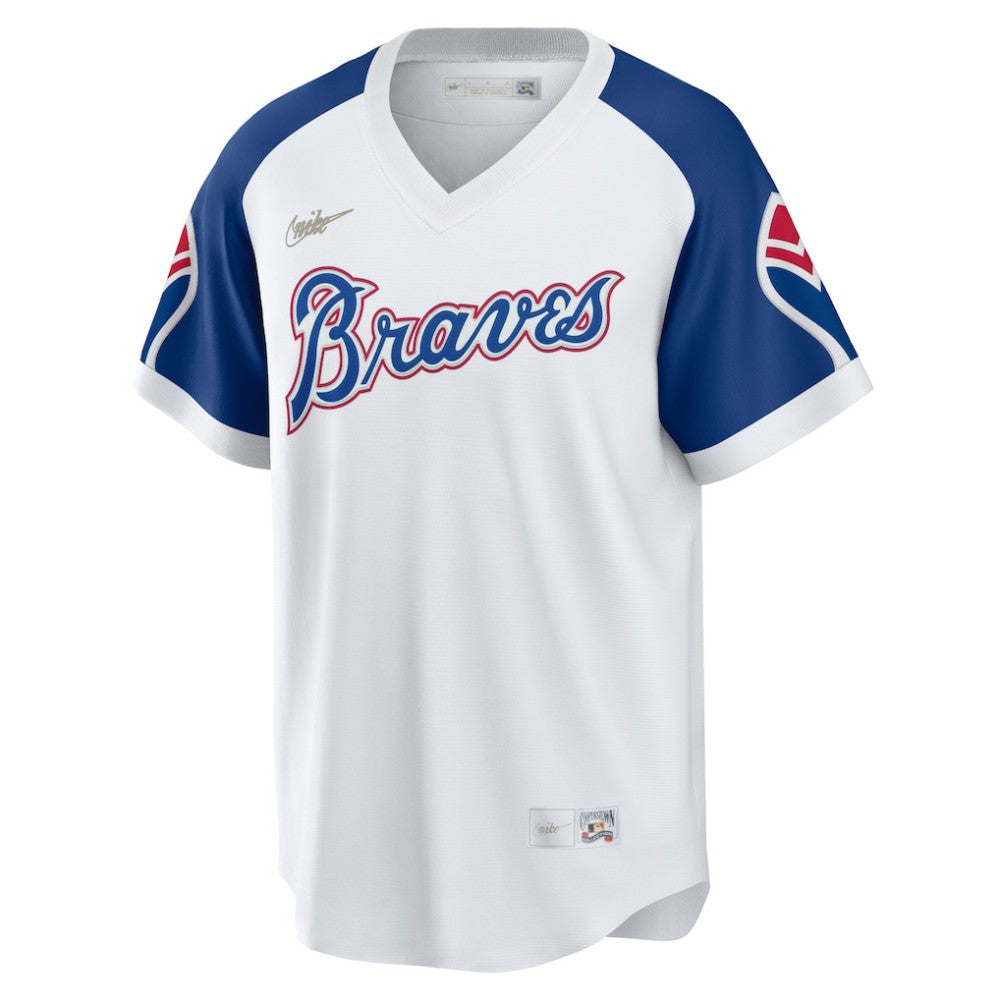 Hank Aaron Atlanta Braves Nike Home Cooperstown Collection Player Jersey Outlet