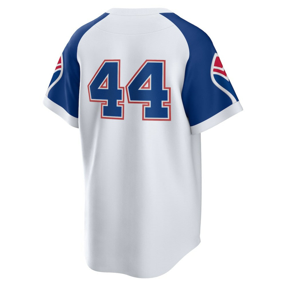 Hank Aaron Atlanta Braves Nike Home Cooperstown Collection Player Jersey Outlet