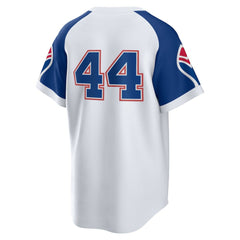 Hank Aaron Atlanta Braves Nike Home Cooperstown Collection Player Jersey Outlet