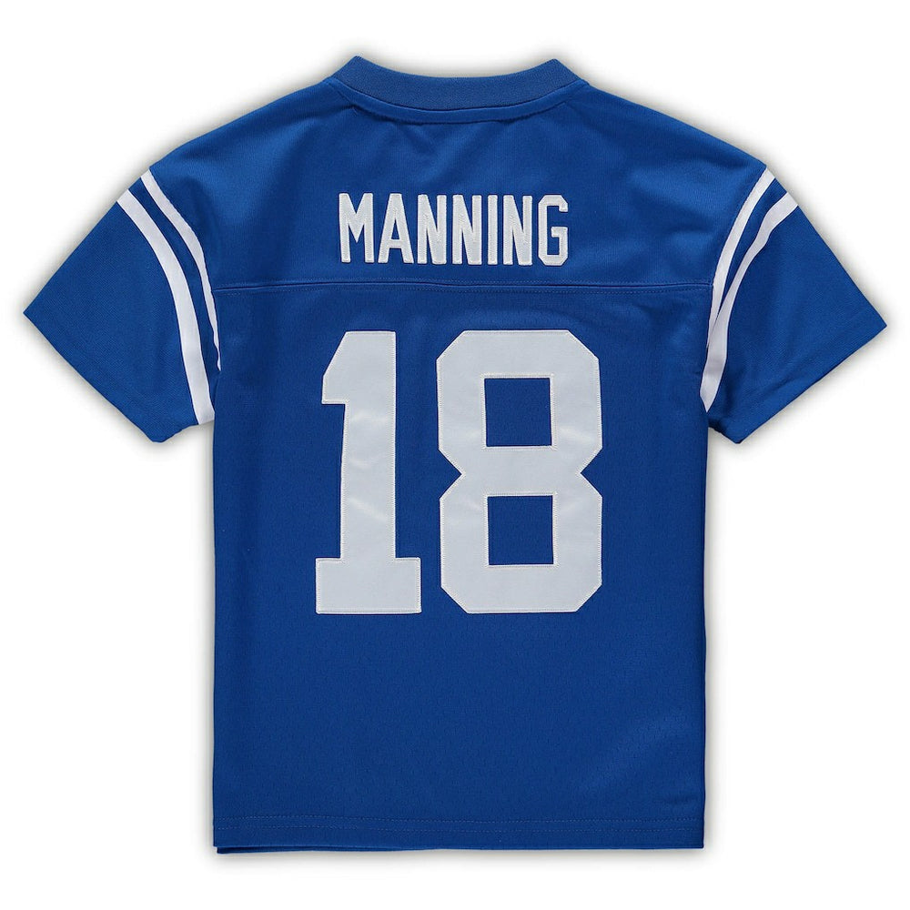 Peyton Manning Indianapolis Colts Male Preschool Retired Legacy Jersey - Royal - Mitchell & Ness