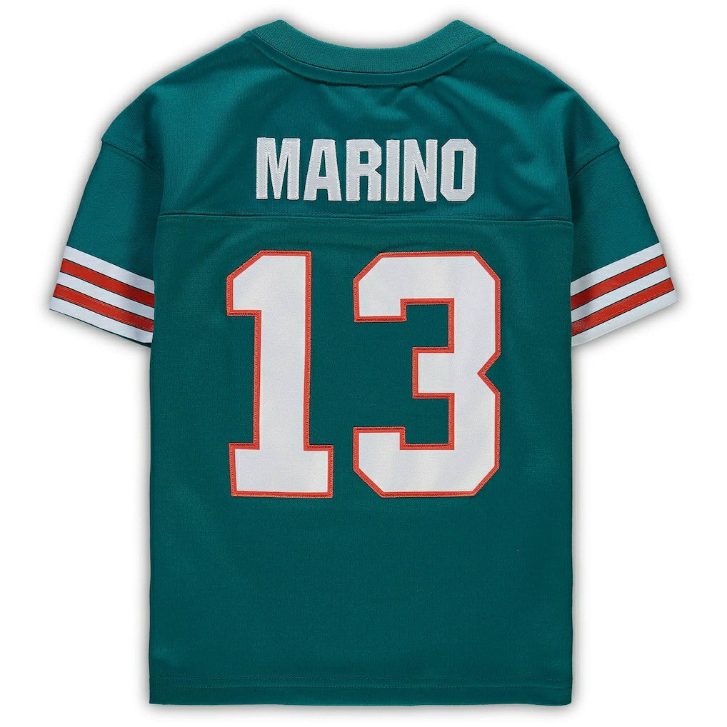 Dan Marino Miami Dolphins Male Preschool 1984 Retired Legacy Jersey - Aqua - Mitchell & Ness