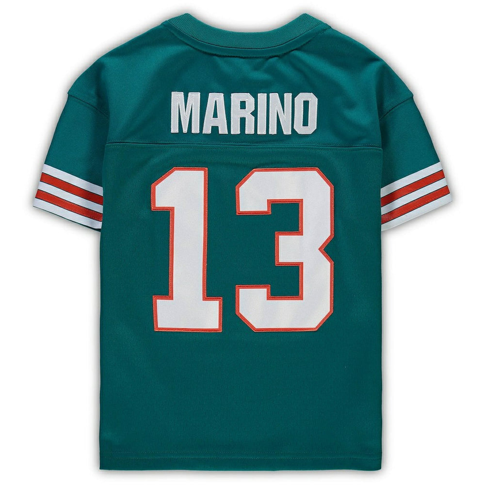 Dan Marino Miami Dolphins Male Preschool 1984 Retired Legacy Jersey - Aqua - Mitchell & Ness