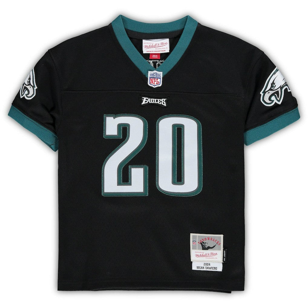 Brian Dawkins Philadelphia Eagles Preschool Retired Legacy Jersey - Black - Mitchell & Ness