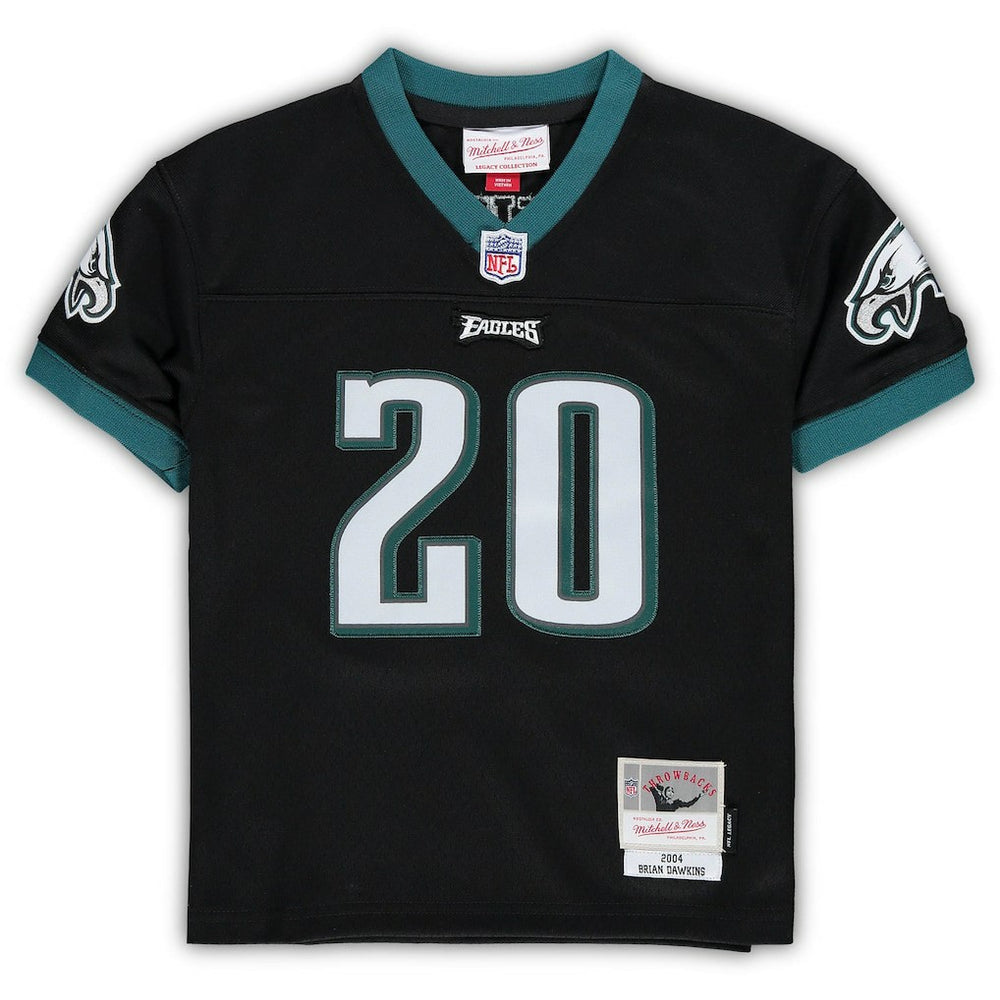 Brian Dawkins Philadelphia Eagles Preschool Retired Legacy Jersey - Black - Mitchell & Ness