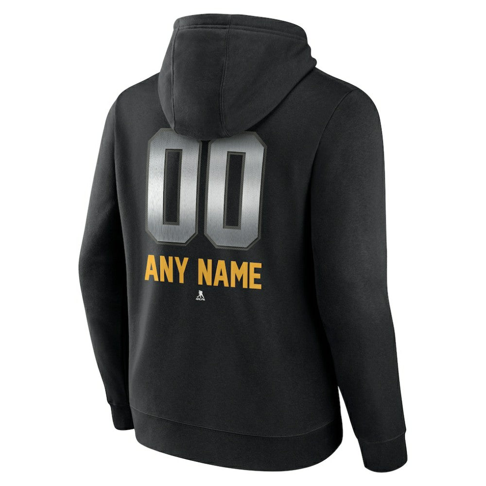 Anaheim Ducks Personalized Midnight Mascot Logo Pullover Hoodie - Black | NHL discount