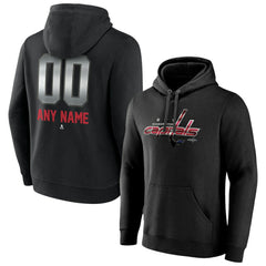 Washington Capitals Personalized Midnight Mascot Logo Pullover Hoodie - Black | NHL discount